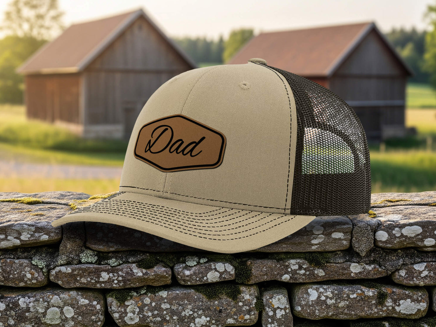 Personalized Dad Hat with Names, Custom Grandpa Hat for Men, Fathers Day Gift, Mens Christmas Gift, Papa Cap, Engraved Father Ball Cap