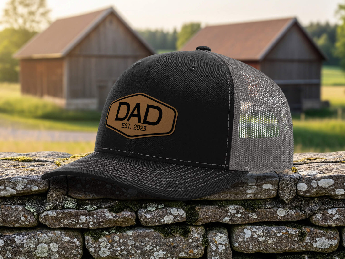 Personalized Dad Hat with Names, Custom Grandpa Hat for Men, Fathers Day Gift, Mens Christmas Gift, Papa Cap, Engraved Father Ball Cap
