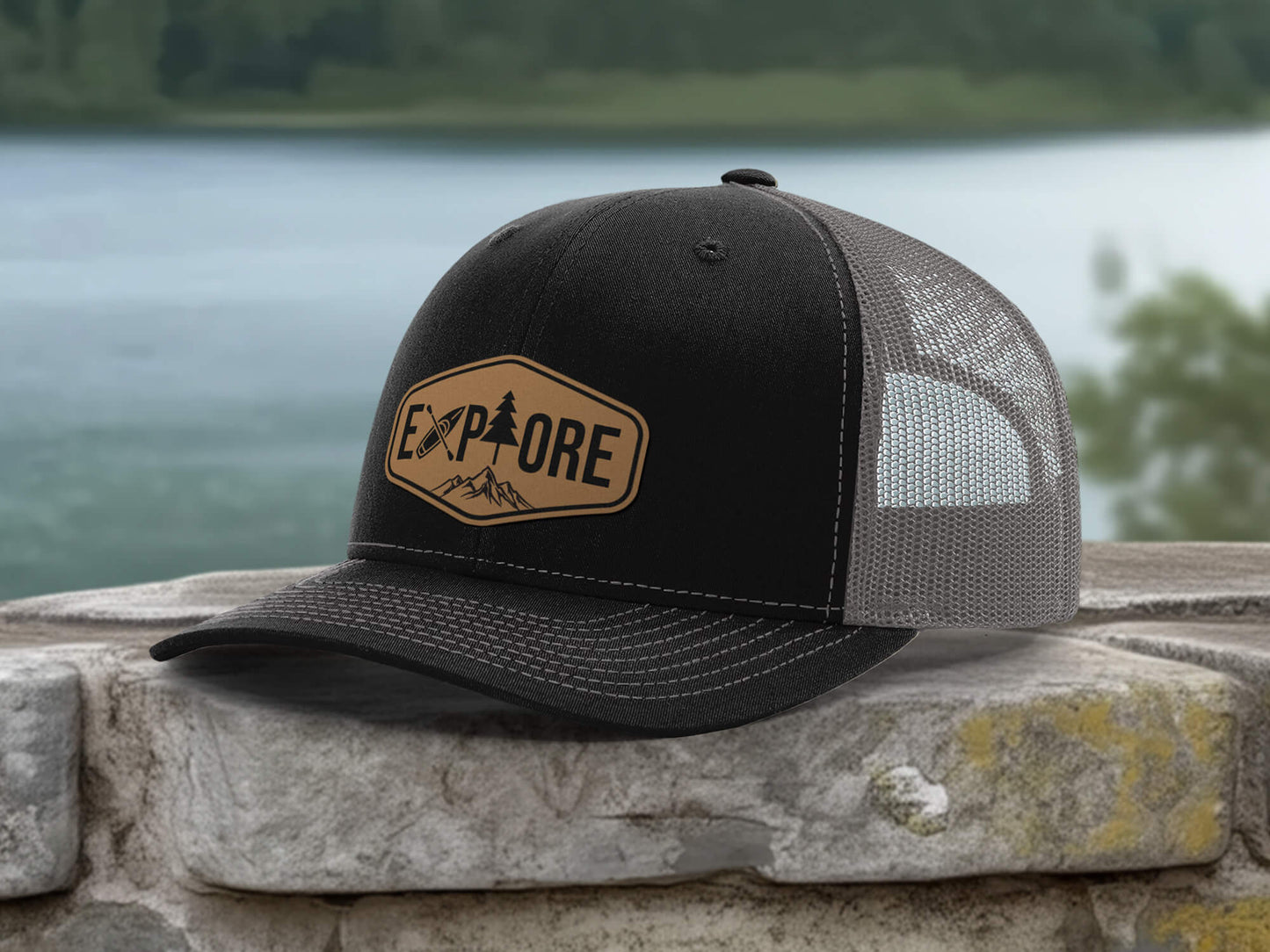 Explore Custom Leather Patch Hats – Personalized Engraved Logo & Text, Unique Gifts for Men & Women