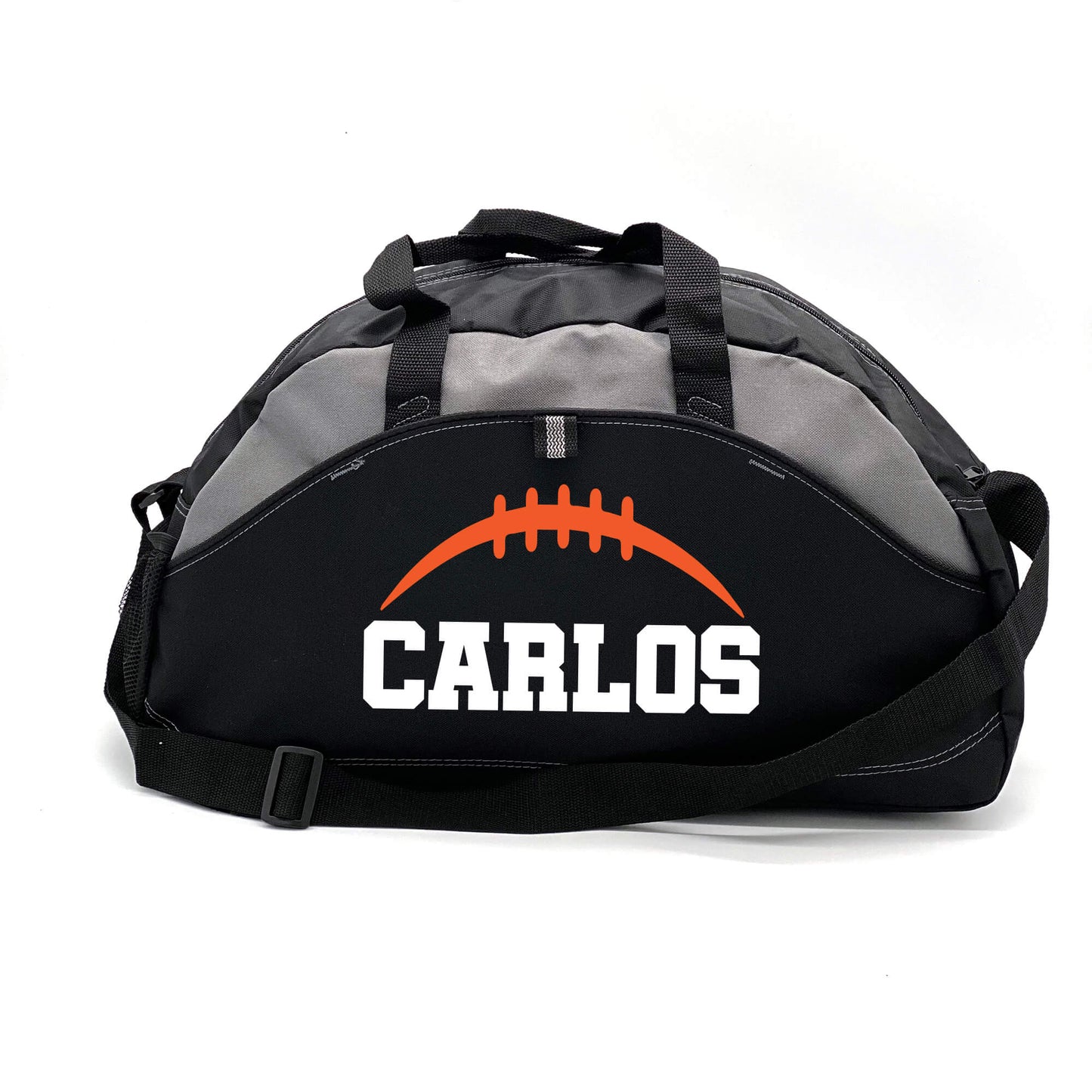 Custom Football Duffle Bag with Name