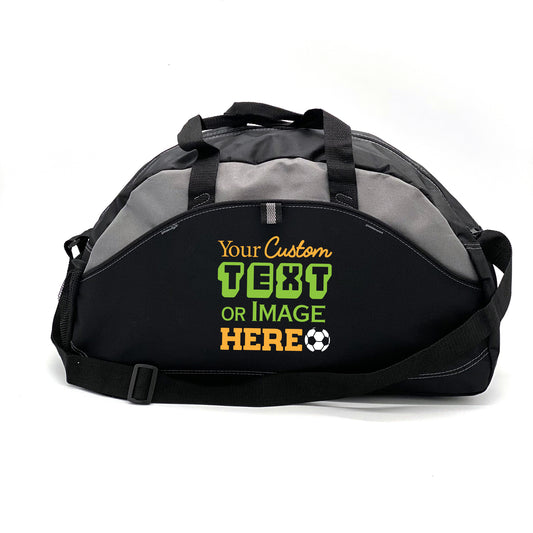 CUSTOM Duffle Bag with Your Custom Text, Image, or Sport