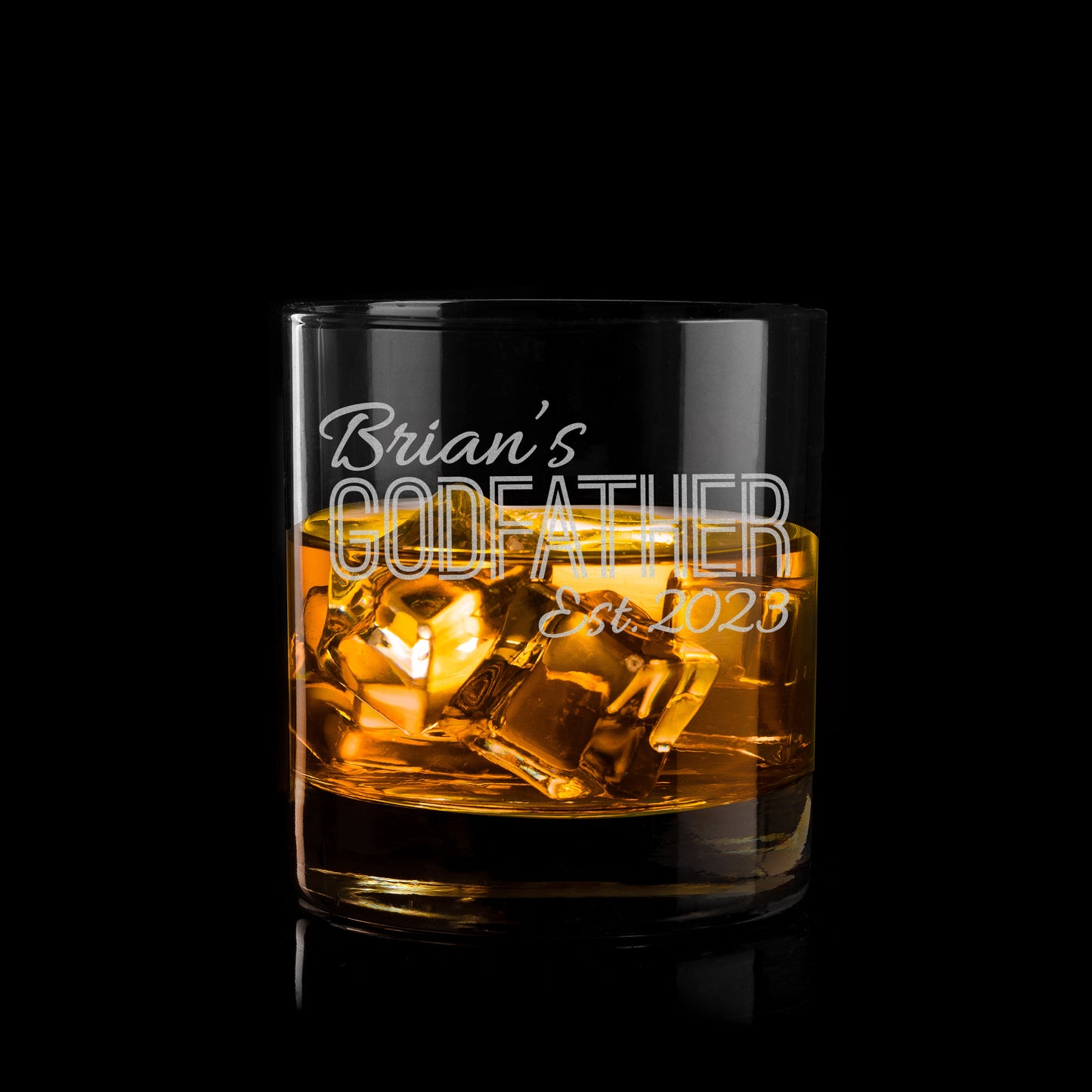 Godparent Custom Bourbon Glass