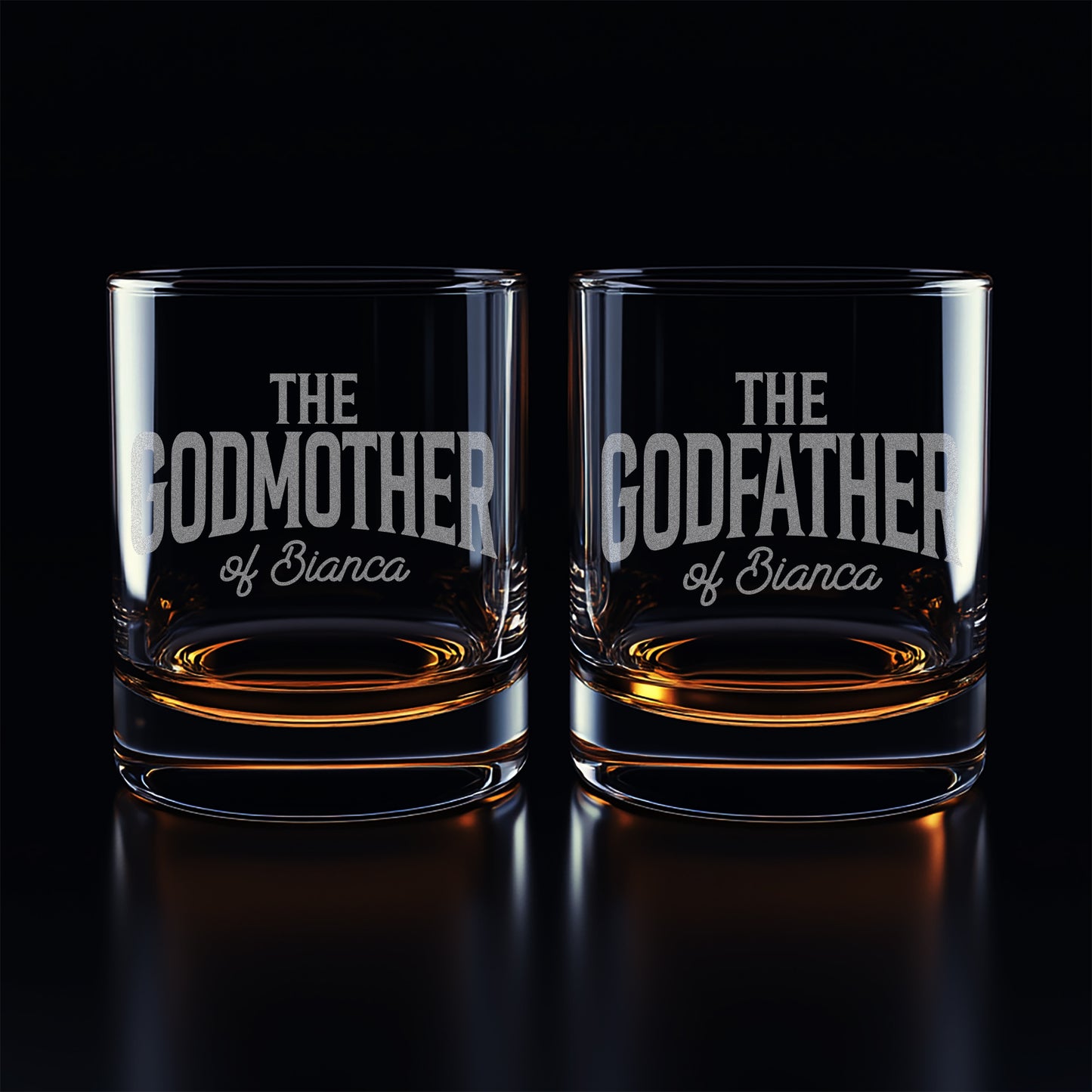 Godparent Custom Bourbon Glass