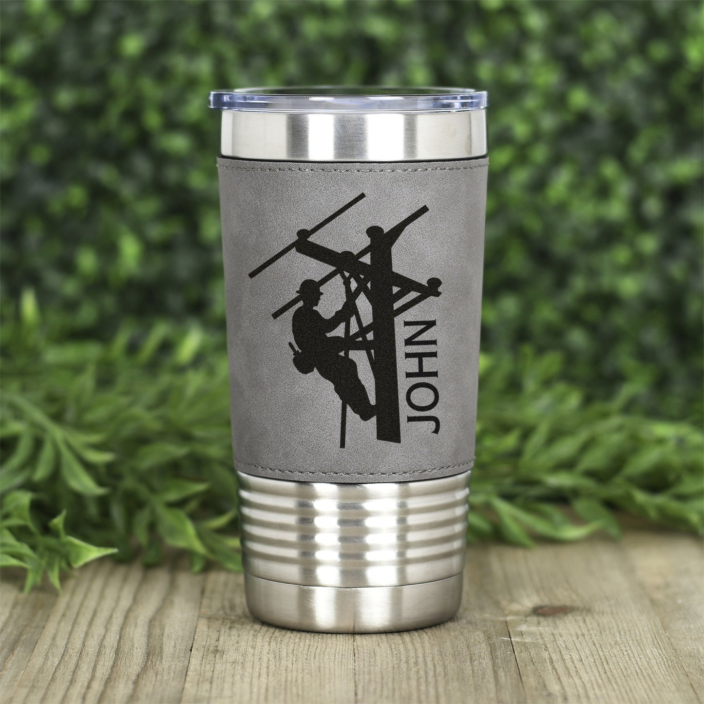 Lineman Flag Tumbler Gift