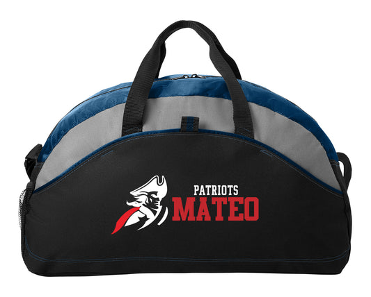 PATRIOTS CUSTOM - Duffle Bag with Your Custom Text, Image, or Sport