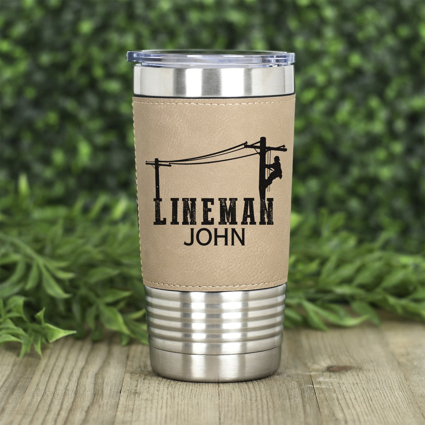 Lineman Flag Tumbler Gift